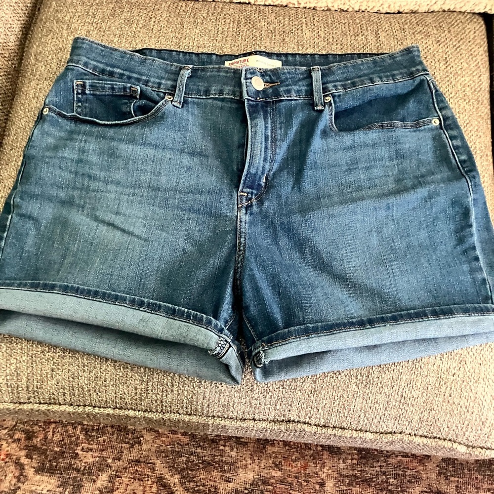 Denim Blue Women's Shorts
